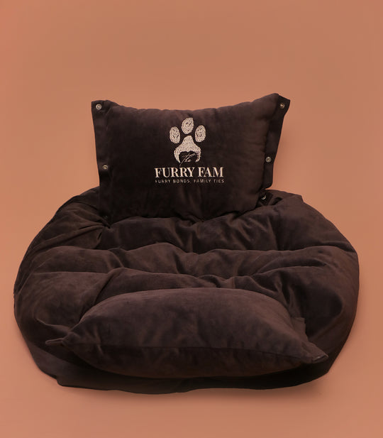 The Furry Foldable Bed