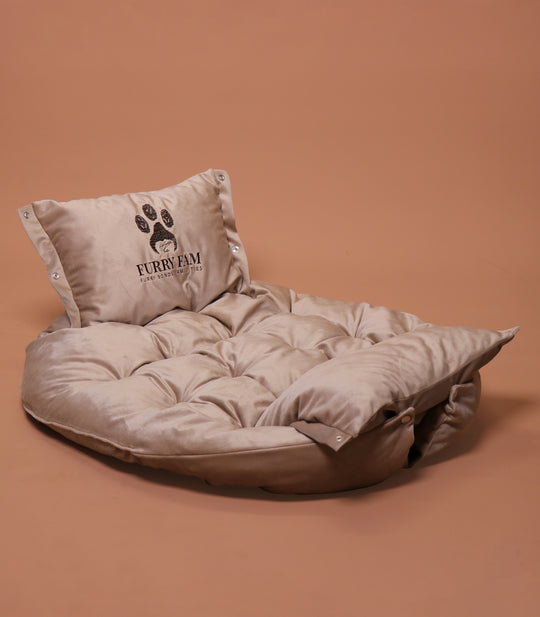 The Furry Foldable Bed