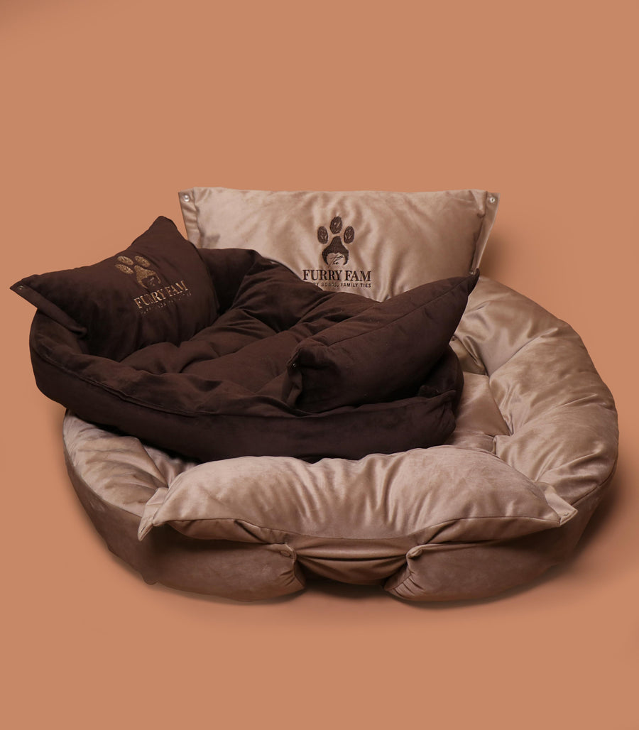 The Furry Foldable Bed