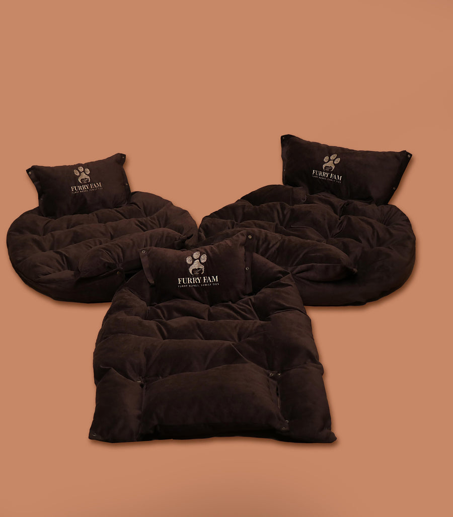 The Furry Foldable Bed